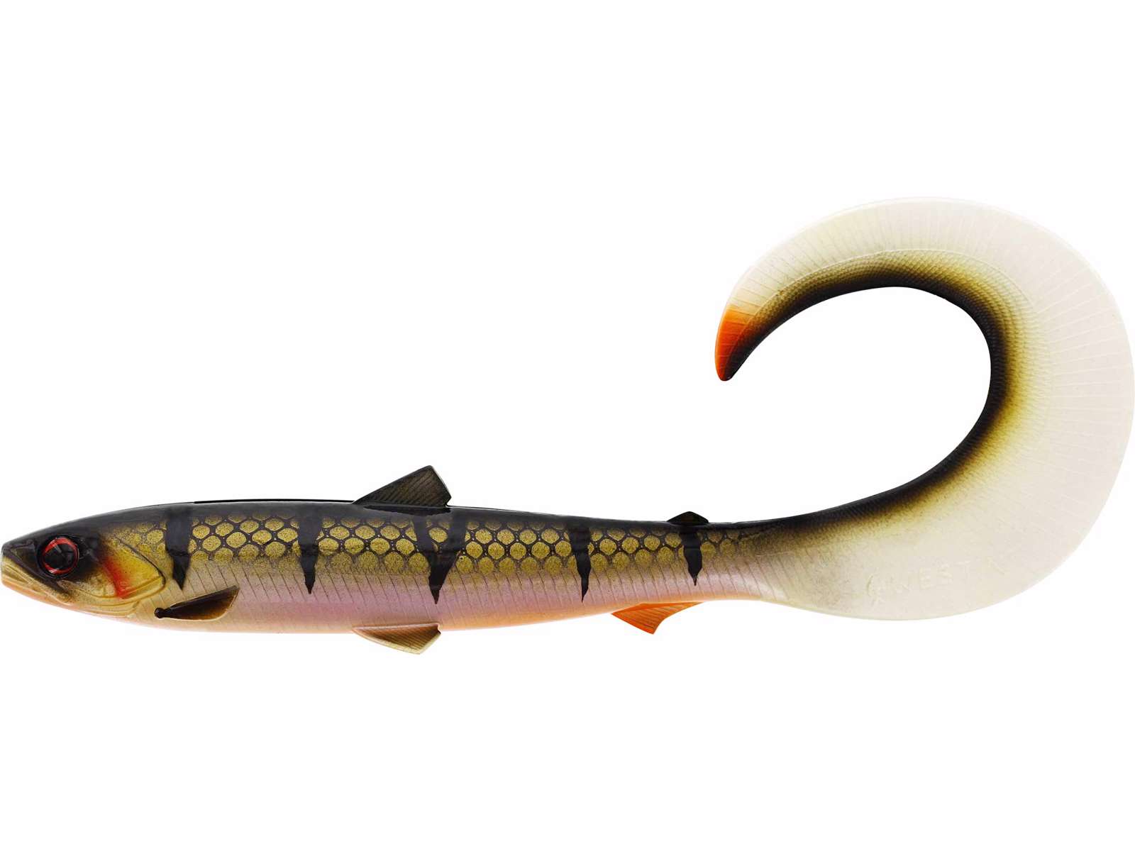 Westin BullTeez Curltail 8cm (3 pezzi) - Bling Perch