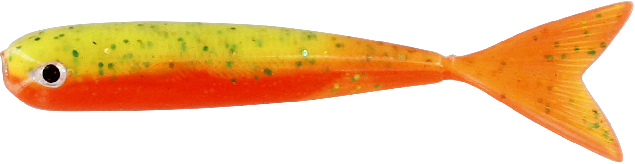 Westin Megateez V-Tail Shad 5cm (8 pezzi) - Green Tomato