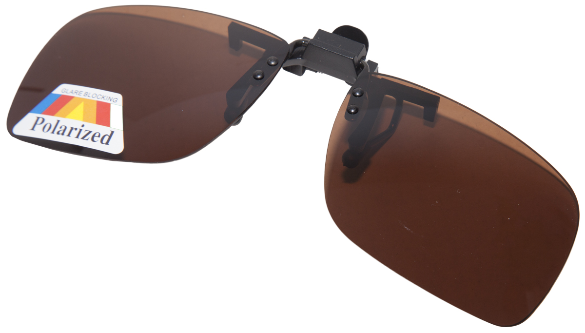 Ultimate Clip On Sunglasses - Marrone