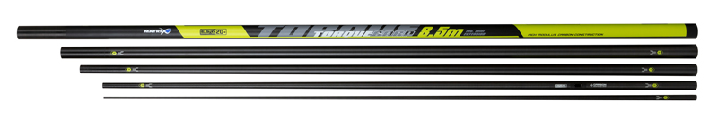 Canna Fissa Matrix Torque Carp 8.5m Pole (Inc. Mini Ext. & 2pc Top Kit)