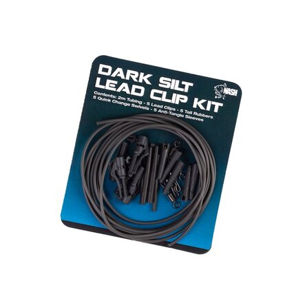 Nash Lead Clip Pack Silt (21pcs)