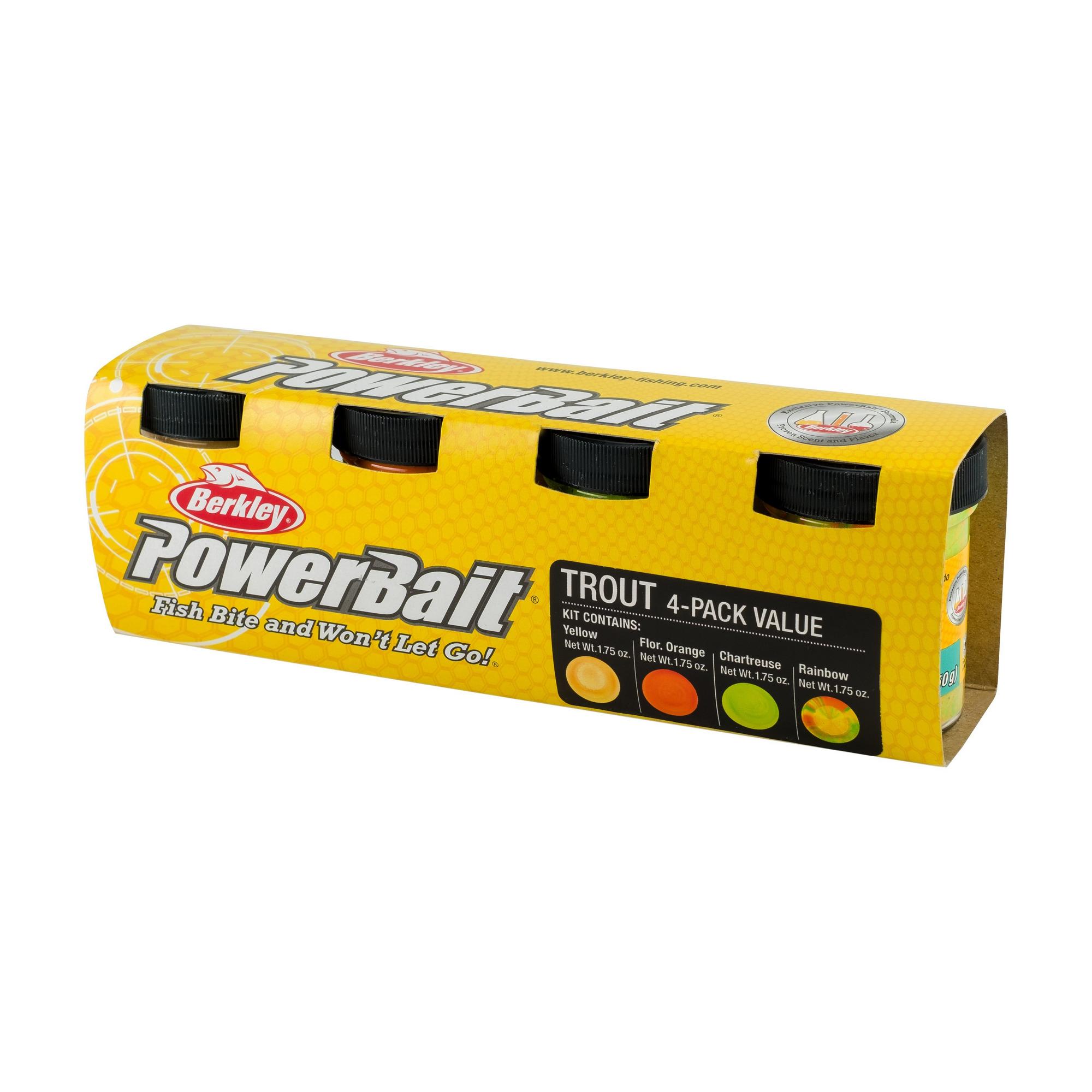 Set di esche per trote PowerBait® Berkley (4 pezzi)