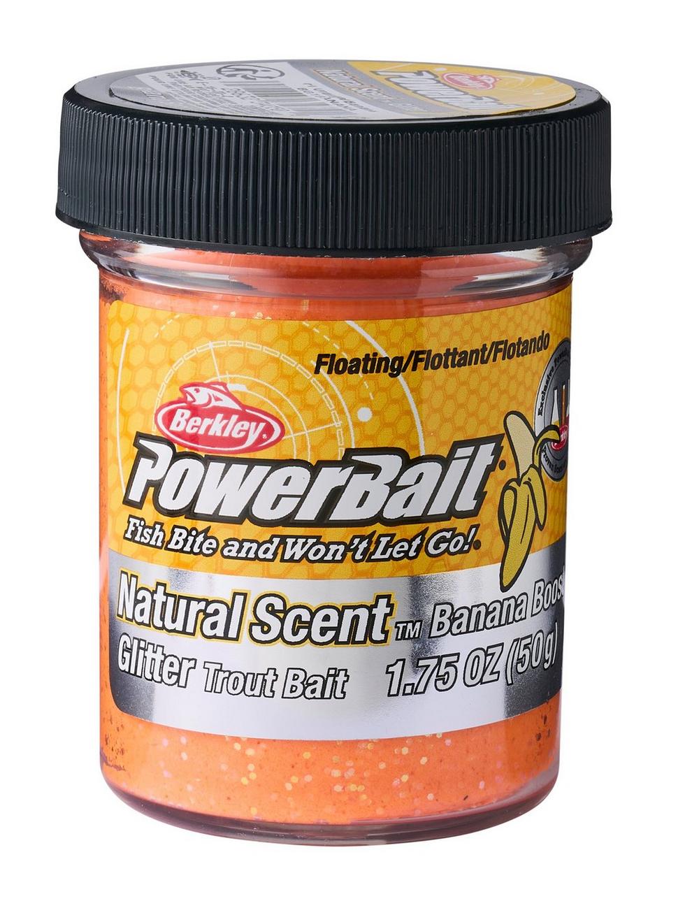 Berkley PowerBait Trout Bait Fruits Esca per Trota (50g) - Fluo Orange
