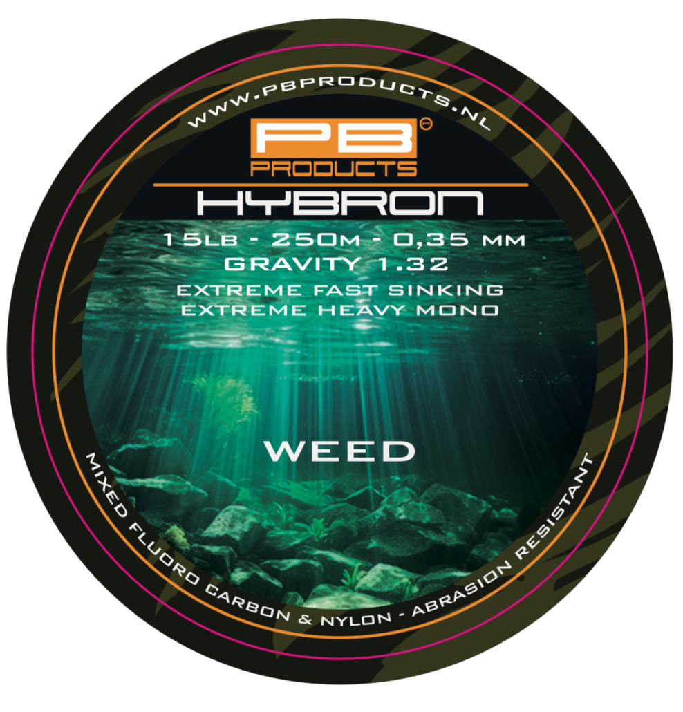 Lenza Principale Monofilamento PB Products Hybron Weed 250m 