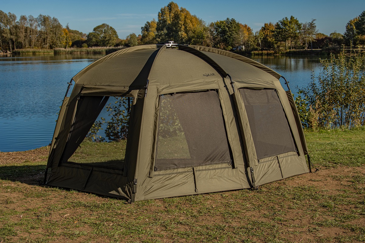 Solar SP Uni Spider Bivvy Bundle (Bivvy con Telo Imbottito Panel & Zip)