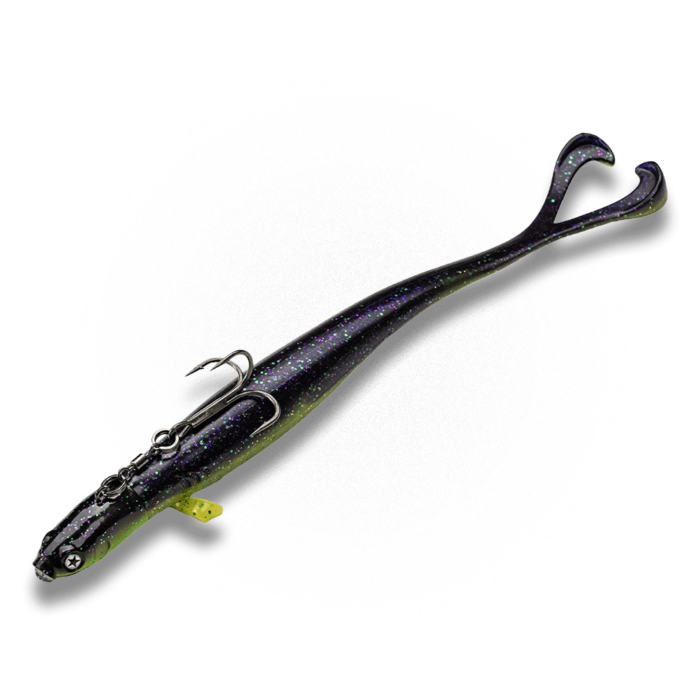 LMAB Drunk Shooter Pelagic Softbait #1/0 (25cm) (95g) - Purple Paul