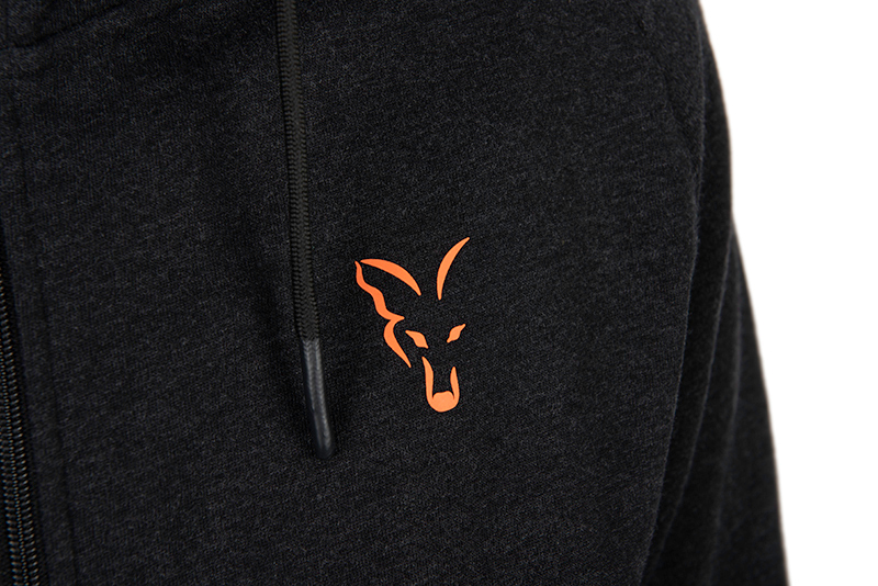 Maglione Fox Collection LW Hoody Black & Orange