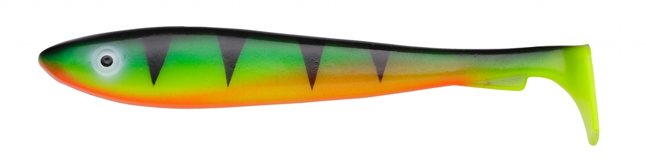 Svartzonker McRubber Shad 23cm, 2 pezzi - C3- Fire Tiger