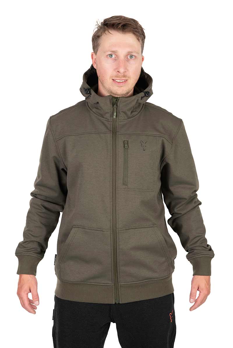 Giacca Fox Collection Soft Shell Verde/Nero