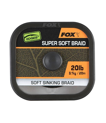 Fox Edges Naturals Soft Braid Hooklength Materiale da Rig (20m)