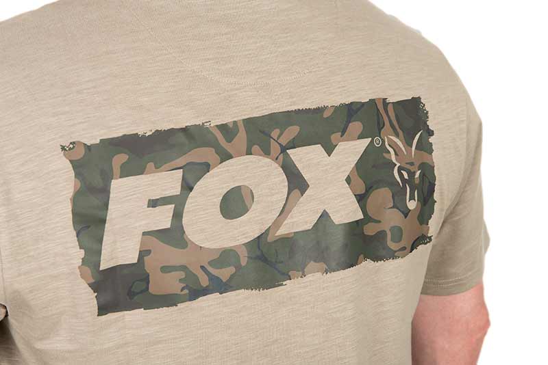 Maglietta Fox LTD LW Khaki con stampa grande