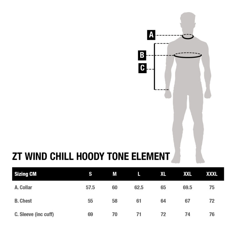 Nash ZT Wind Chill Felpa con Cappuccio Two Tone Element