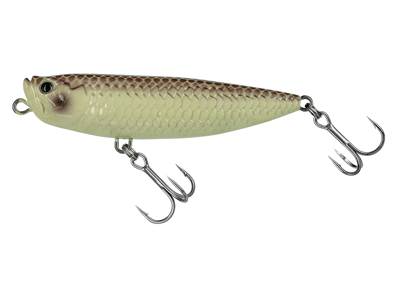 Molix WTD-65 Esca di Superficie Serie Fat Rattlin' Tarpon 6.5cm (6g) - Bone