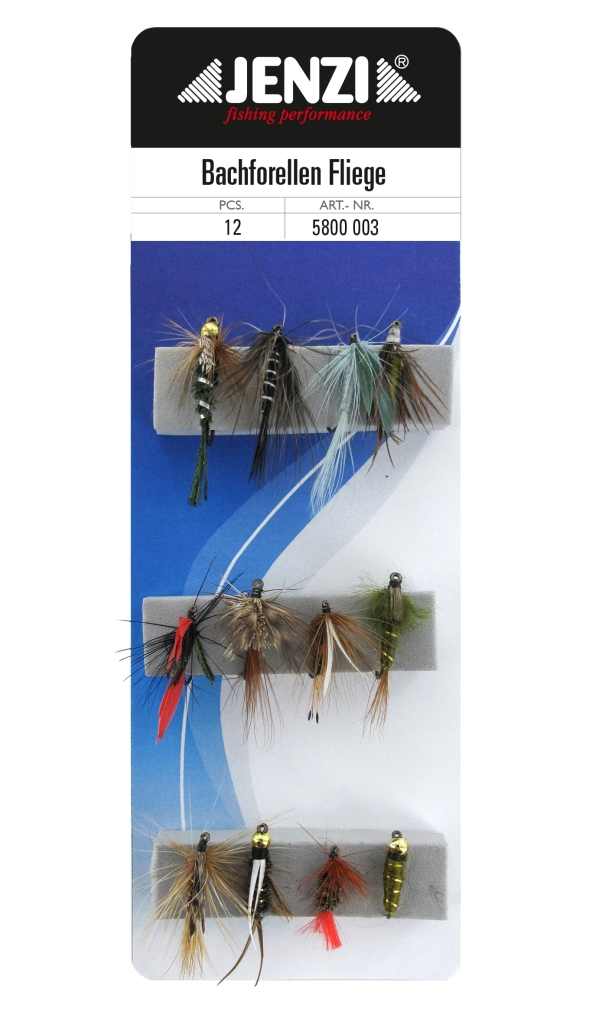 Set per la pesca a mosca Jenzi - Jenzi Brook Trout Fly