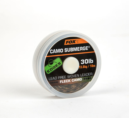 Fox Edges Submerge Camo Lead Free Woven Leader