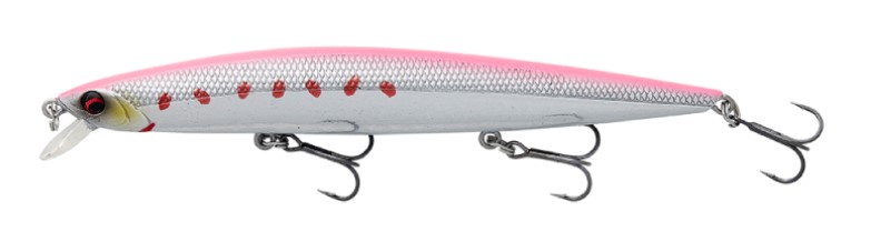 Crankbait Galleggiante Savage Gear Sea Bass Minnow 14cm (18.5g) - Pink Sardine