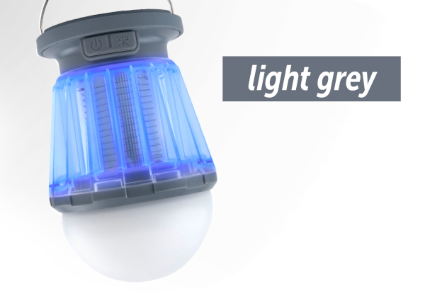 DÖRR LED Solar Camping Light Anti-Mosquito - Dörr LED Solar Camping Light Anti-Moskito Grey