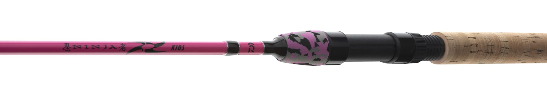 Daiwa Ninja X Spin Canna per bambini 2024 - Rosa