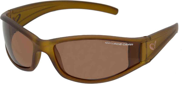 Savage Gear Shades Occhiali da sole polarizzati galleggianti - Slim Shades Amber