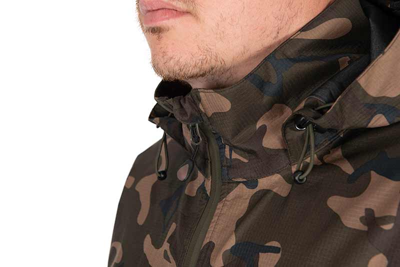 Giacca da pesca Fox RS 10K Camo/Khaki