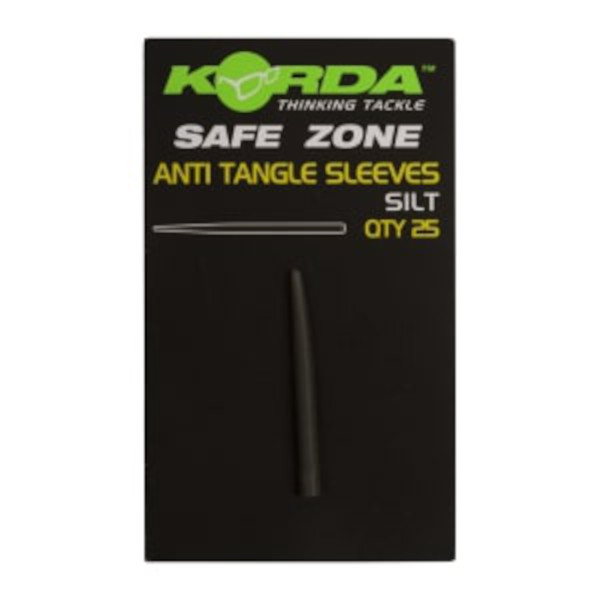 Korda Safe Zone Anti Tangle Sleeves (25 pezzi) - Silt