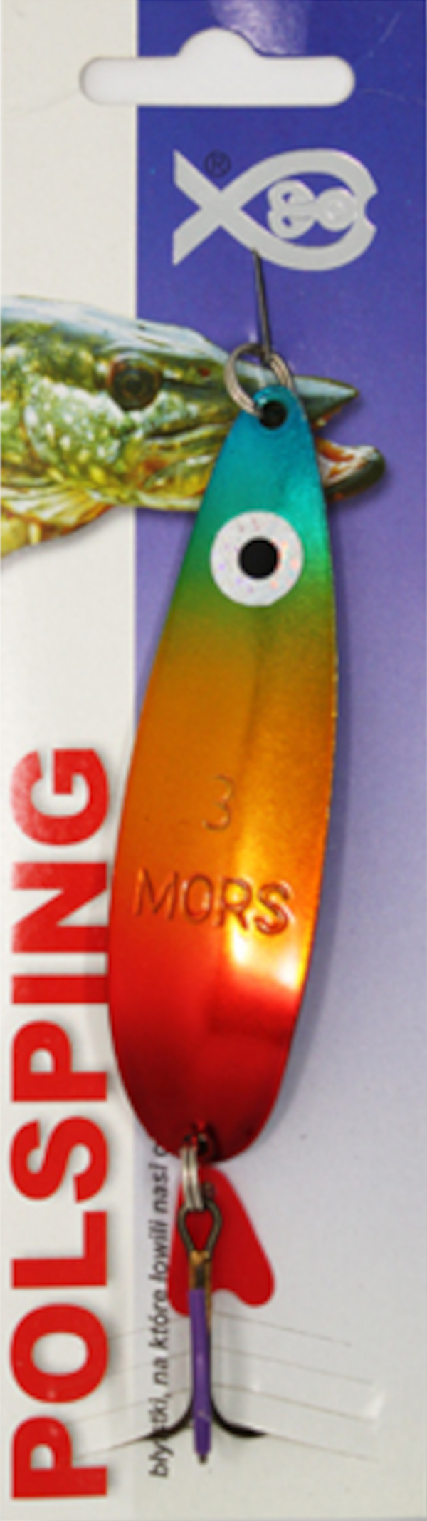 Polsping Mors - Rainbow Red Gold