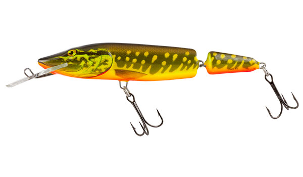 Crankbait Salmo Jointed Pike Deep Runner 11cm (14g) - Hot Pike