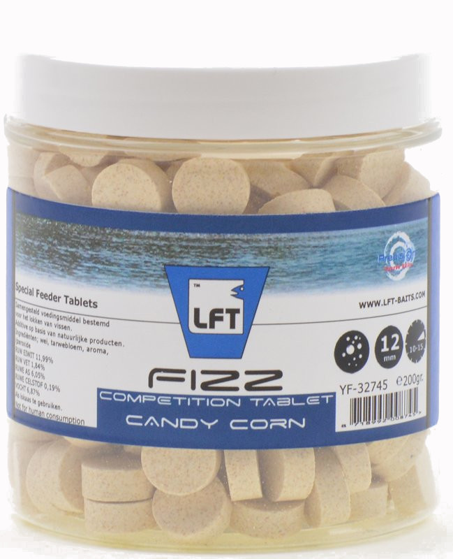 LFT Precision Fizz Competition Tablets Sfarinato 12mm (175g)