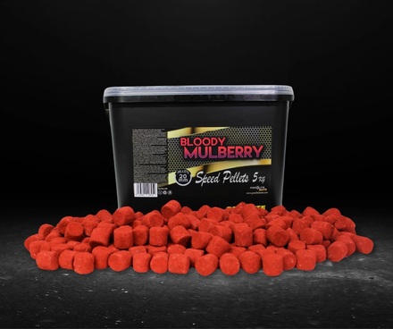 Pellets Pro Elite Baits Gold Speed Bloody Mulberry 20mm (5kg)