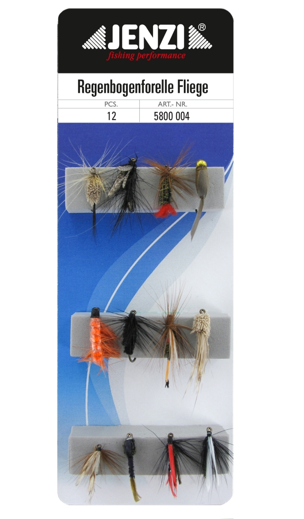 Set per la pesca a mosca Jenzi - Jenzi Rainbow Trout Fly