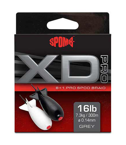 Fox Spomb XD Pro Braid Grey Lenza Intrecciata (300m)