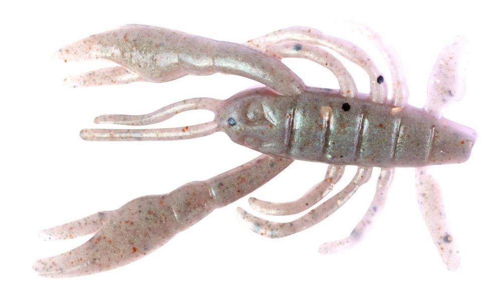 Berkley Gulp! Saltwater Crabby 2in Creature Esca (10 pezzi) - Peppered Prawn