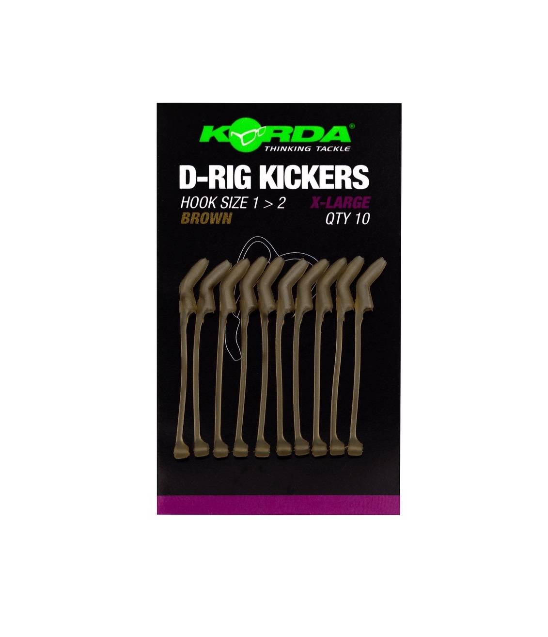 Korda Kickers D Rig Brown (10 pezzi)