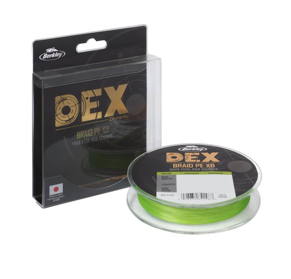 Lenza Intrecciata Berkley Dex X8 Pe Chartreuse (150m)