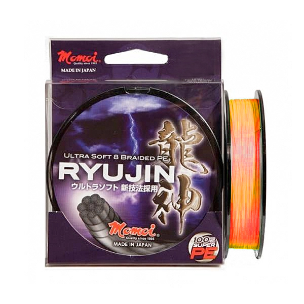 Lenza Intrecciata Momoi PE RYUJIN Arancione 130m