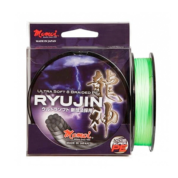 Lenza Intrecciata Momoi PE RYUJIN Verde Lime 130m