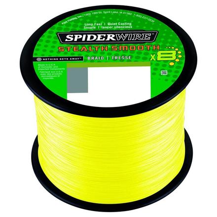 Spiderwire Stealth Smooth 8 Hi-Vis Yellow Lenza Intrecciata (2000m)