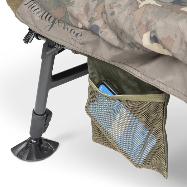 Nash Indulgence HD40 Sleep System 8 Legs Camo Wide (Sdraio + Corpiletto)