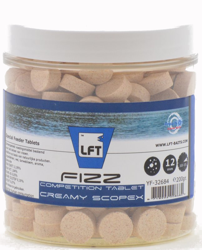 LFT Precision Fizz Competition Tablets Sfarinato 12mm (175g)