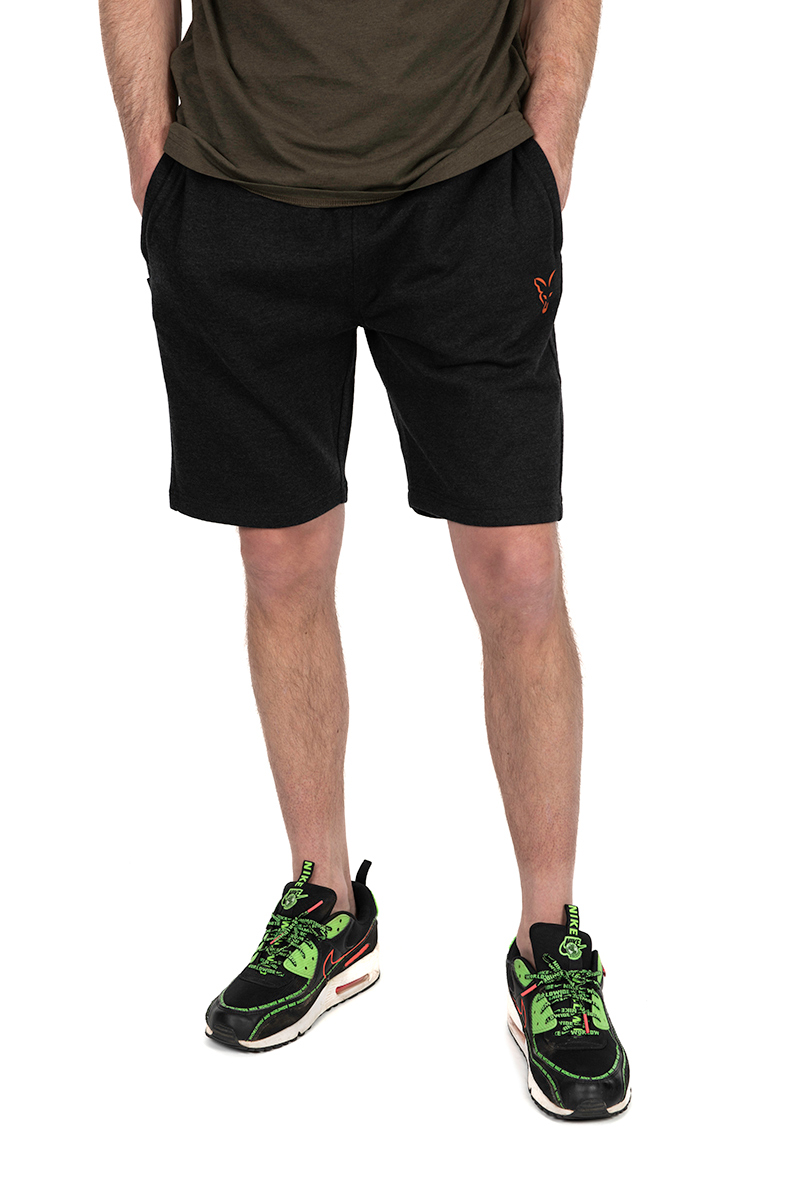 Pantaloni da Pesca Fox Collection LW Jogger Short Black & Orange