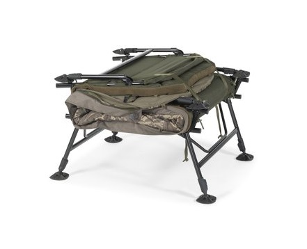 Nash Indulgence HD40 Sleep System 8 Legs Camo Wide (Sdraio + Corpiletto)