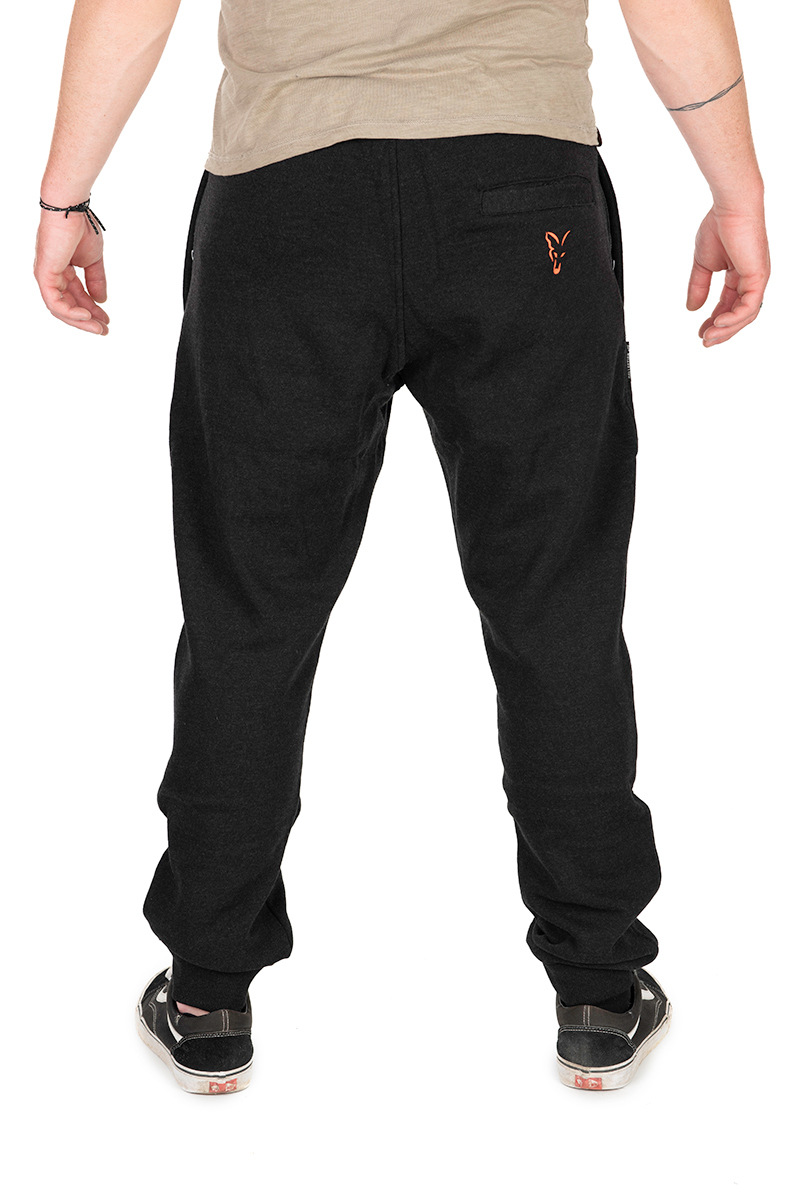 Fox Collection Jogger Nero Arancione