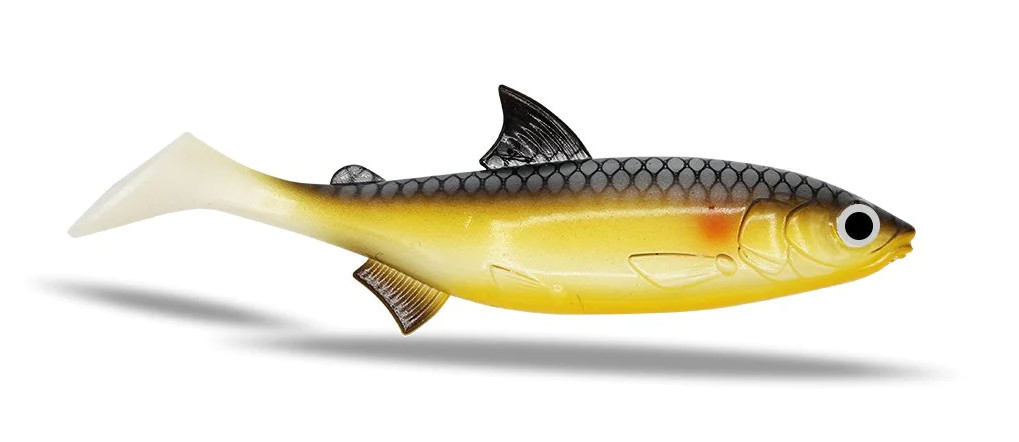 FishingGhost Renky Shad 15cm (38g) (2 pezzi) - Rudd