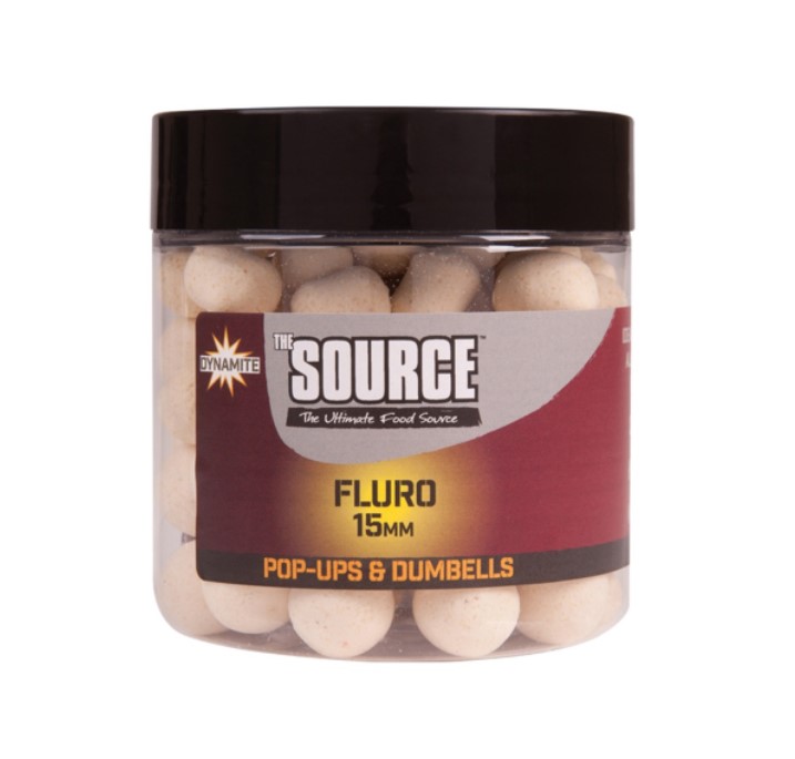 Pop-Ups Dynamite Baits The Source White Fluoro (20mm)