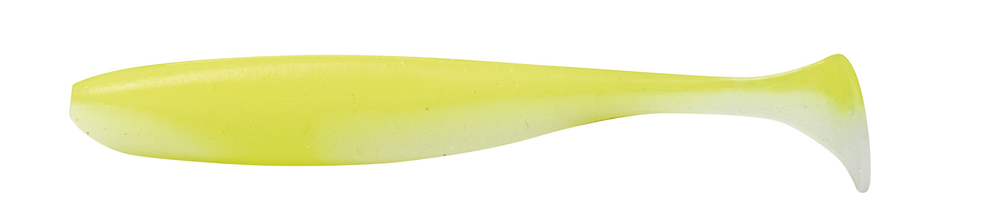 Keitech Easy Shiner Shad 2 pollici (5cm) (10 pezzi) - S14-White Chartreuse