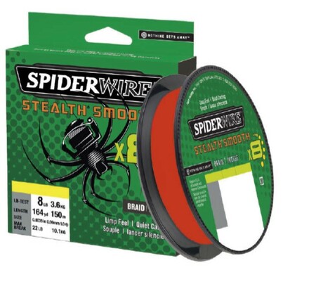 Lenza Intrecciata Spiderwire Stealth Smooth 8 Red 300m