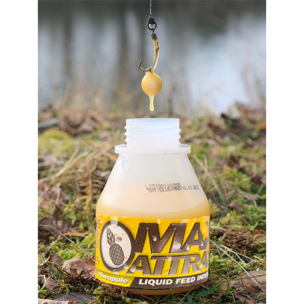 Adventure Carp Box Deluxe, confezione con accessori per terminali da marche rinomate! - Solar Max Attract Liquid, Pineapple