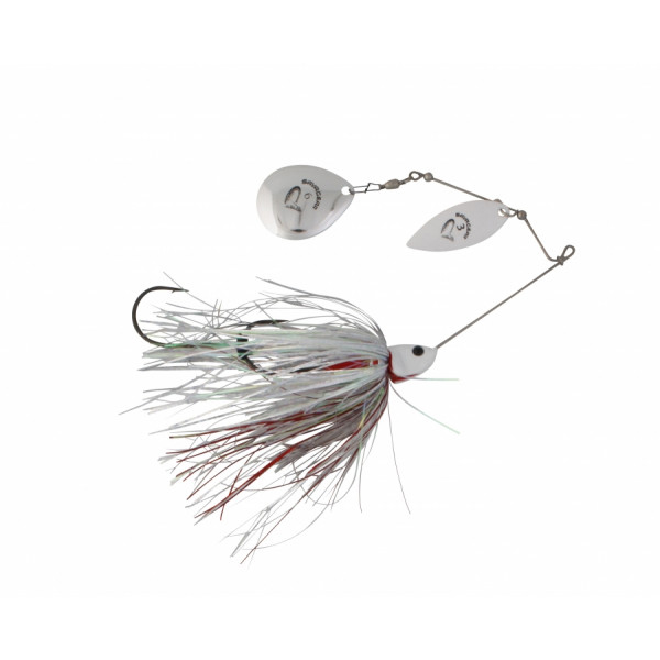 Savage Gear Da'Bush Spinnerbait 21g - White Silver Holo Flame