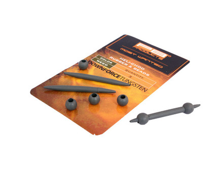 PB Products Downforce Tungsten Heli-Chod Rubber & Beads (3 pezzi)
