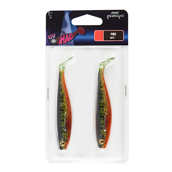 Fox Rage Pro Shad Pack, 14cm (2 pezzi) - Pike